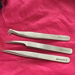 3 tweezer good Stainless steel quality NWOB